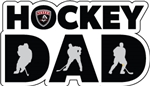 Hockey Dad Sticker