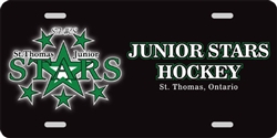 St. Thomas Junior Stars License Plate